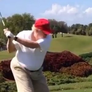 Donald Trump's Golf Swing Finally Captured On Video - ZergNet